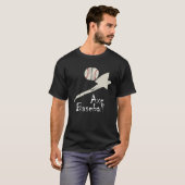Honkbalpassie T-shirt (Voorkant volledig)