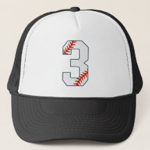 Honkbalshirt nummer 3