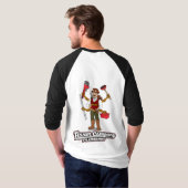 honkbalshirt t-shirt (Achterkant volledig)