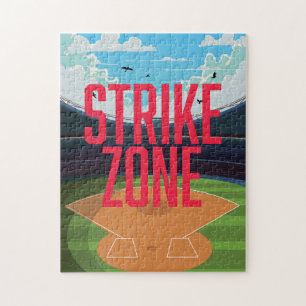 Honkbalslagzone Legpuzzel