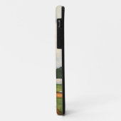 Honkbalspeelster op de heuvel van Jay Throckmorton Case-Mate iPhone Case (Achterkant/links)