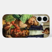  honkbalspel, Kinderen Jongens Sportspeler Case-Mate iPhone Case (Achterkant (horizontaal))