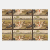  honkbalspel van 1800 inpakpapier vel (Voorkant 2)