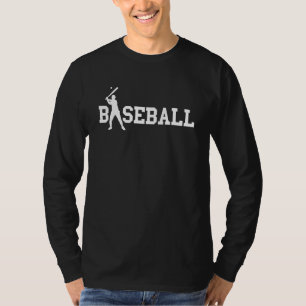 Honkbalspeler Honkbal Bat Slaan Softbal Honk T-shirt