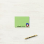 honkbalspeleruil post-it® notes (Op bureau)