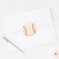 Honkbalstickers Sportfeest Envelopzegel