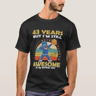 Honkbalsuperster 43 t-shirt