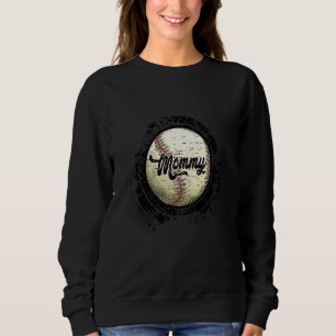 Honkbaltante Vintage Honkbal Familie Matching Trui