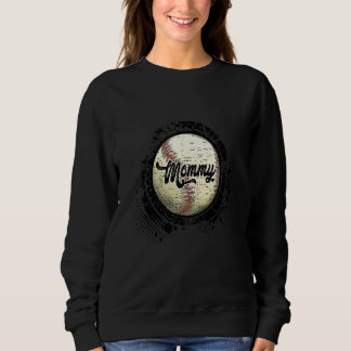 Honkbaltante Vintage Honkbal Familie Matching Trui