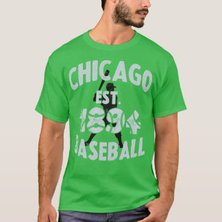 honkbalteam est 1894 honkbalbeslag t-shirt