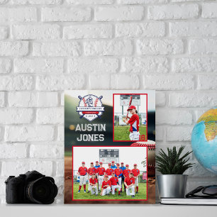 Honkbalteam Photo Memory Mate Poster