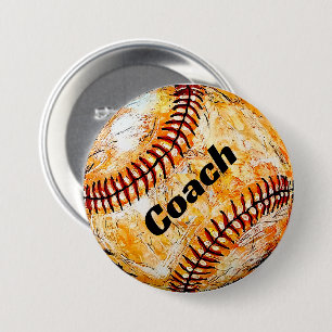 Honkbaltrainer Ronde Button 7,6 Cm