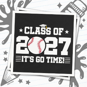 Honkey Graduation Go Time Senior Klas van 2027 Servet