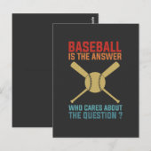 Honkey is het antwoord wie kan het schelen briefkaart (Voorkant / Achterkant)