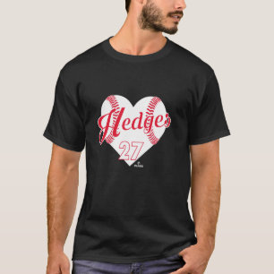 Honkeybal Hart Austin Hedges Cleveland Honkbal ML T-shirt