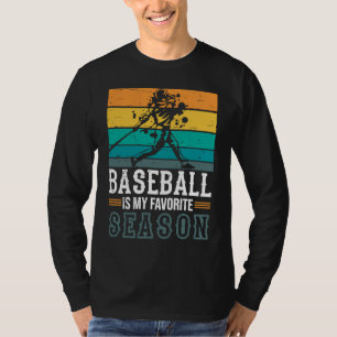 Honkeybal Is Mijn Favoriete Seizoen Game Bat Voor T-shirt