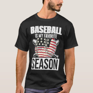 Honkeybal Is Mijn Favoriete Seizoen Game Bat Voor T-shirt