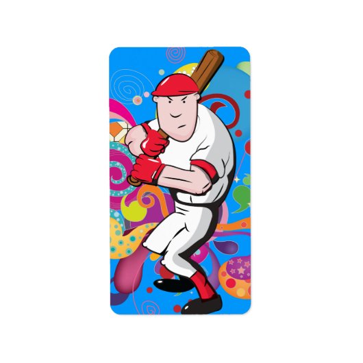 Honkeybalspeler Etiket (Voorkant)