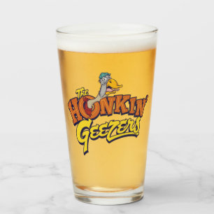 Honkin' Geezers Pint Beer Glass Glas