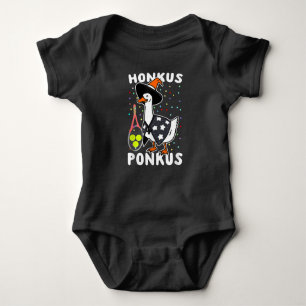 Honkus Ponkus Funny Goose Halloween Costume Tennis Romper