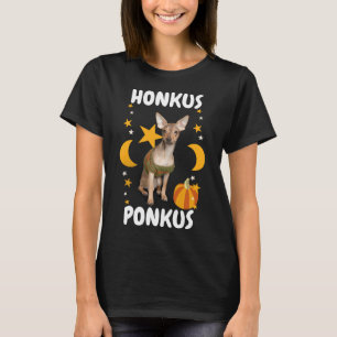 Honkus Ponkus Old English Russel Chihuahua Dog Mem T-shirt