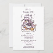 Honkus Ponkus Spooky Goose Halloween Kaart (Voorkant)