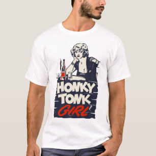 "Honky Tonk Girl" Movie Poster T-shirt