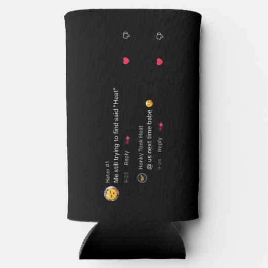 Honky Tonk Hater Can Cooler (Achterkant)