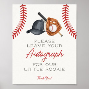 Honky Tonk Kleine Rookie Handtekeningboek Gastboek Poster