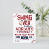 Honky Tonk verjaardagsboy Briefkaart (Staand voorkant)