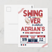 Honky Tonk verjaardagsboy Briefkaart (Voorkant / Achterkant)