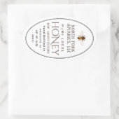 Honnebee de l'ouest Étiquette de la jar Queenline (Sac)