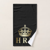 Honneur royale d'or et de noir (Serviette à main)