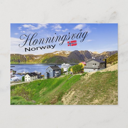 Honningsvåg Briefkaart (Voorkant)