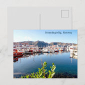 Honningsvag, Noorwegen, Briefkaart (Voorkant / Achterkant)