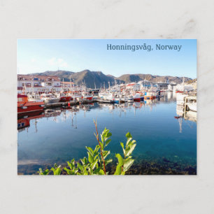 Honningsvag, Noorwegen, Briefkaart
