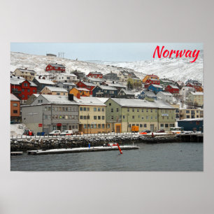 Honningsvåg, Noorwegen Poster
