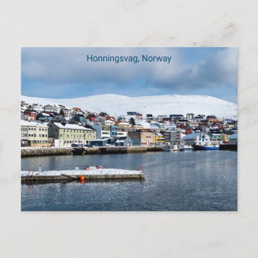 Honningsvag, Norvège, Carte postale (Devant)