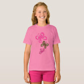 Honolua Vlinder Cartoon Kinder Design T-shirt (Voorkant volledig)