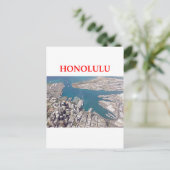 honolulu briefkaart (Staand voorkant)