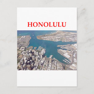 honolulu briefkaart