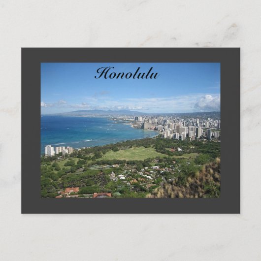 Honolulu Briefkaart (Voorkant)