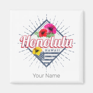 Honolulu City Hawaii Verenigde Staten Verenigde S Magneet