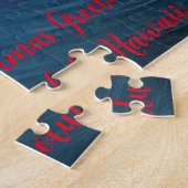 Honolulu Hawaï landschap. Legpuzzel (Zijkant)