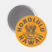Honolulu, Hawaï Magneet (Voorkant / Achterkant)