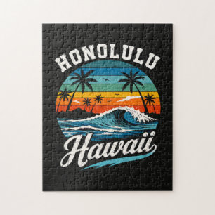Honolulu Hawaï Surferszonsondergang Legpuzzel