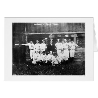 Honolulu Hawaii Baseball 1910