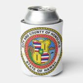 Honolulu Hawaii Blikjeskoeler (Blikje Voorkant)