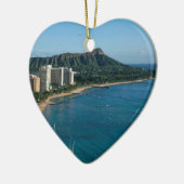 Honolulu Hawaii Keramisch Ornament (Links)