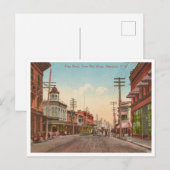  Honolulu Hawaii King Street Briefkaart (Voorkant / Achterkant)